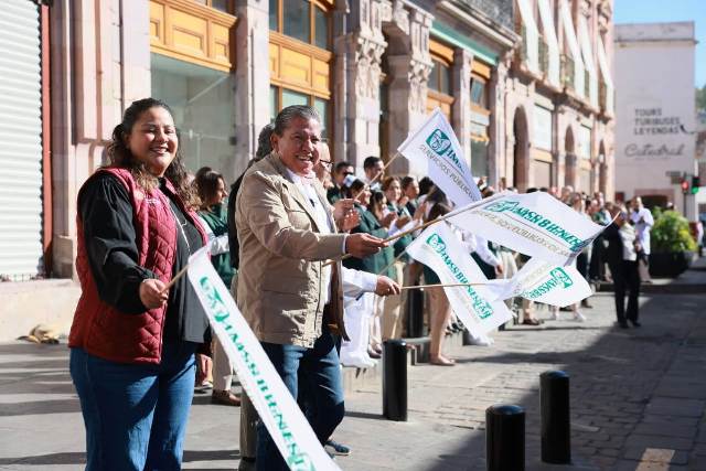 El acto, en la avenida Hidalgo del Centro Histórico de Zacatecas WhatsApp Image 2025 08 19 at 11.10.15 AM