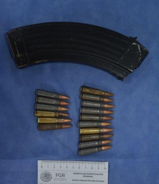 Fotos de la FGR cartuchos y cargador