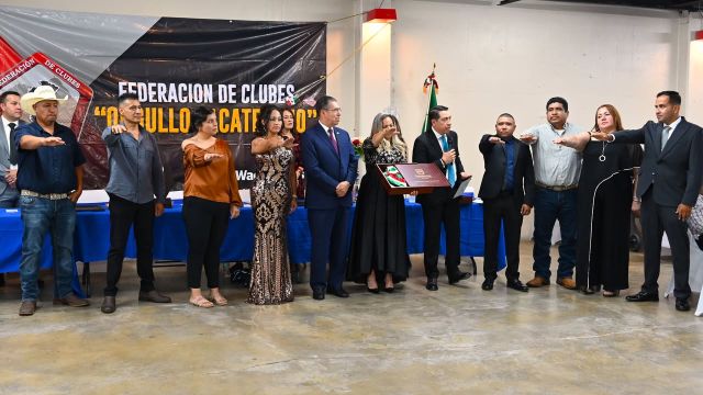 Conmemoran el sexto aniversario de la Federación Orgullo Zacatecano. celebracion texas