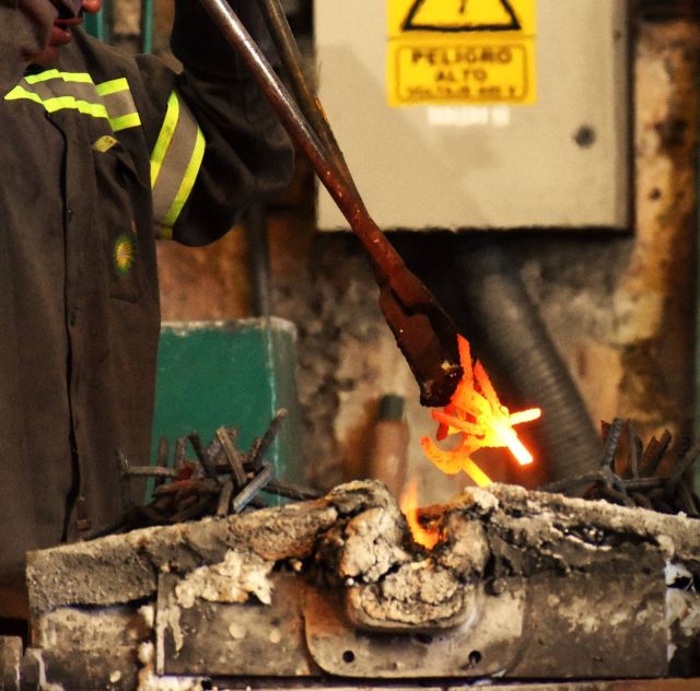 Artefactos usados en la comisión de delitos fueron fundidos desfusion