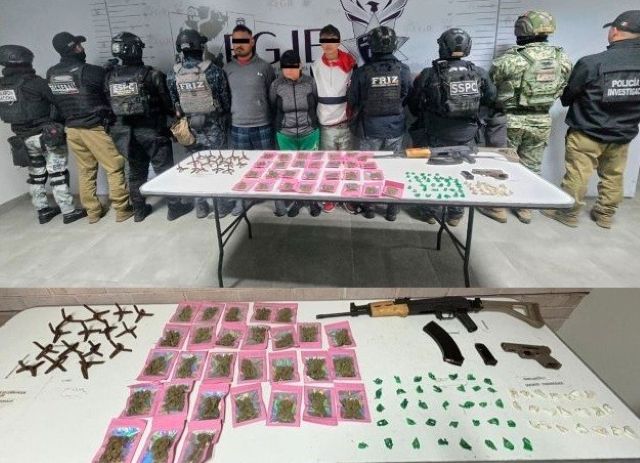 detenidos en Guadalupe