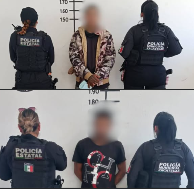 detenidos en el centro