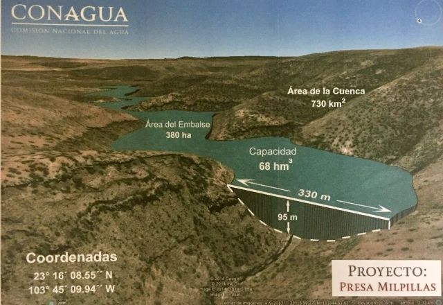 Foto de Internet perteneciente a la Comisión Nacional del Agua el proyecto