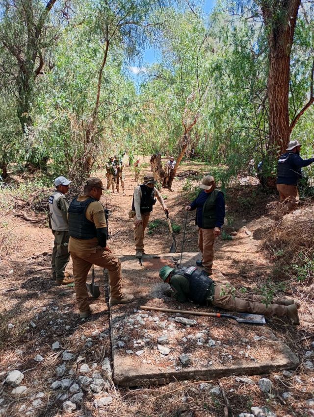 Fotos cortesía Comisión Local de Búsqueda en tierra