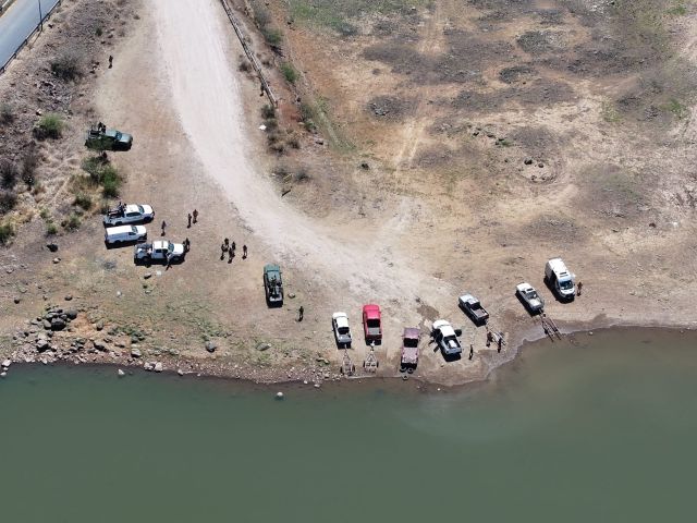 Operativo en la presa Excamé de Tepechitlán entornoalapresa