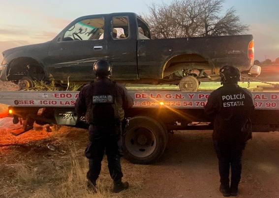 La unidad fue asegurada y puesta a disposición de la autoridad competente fue recogida