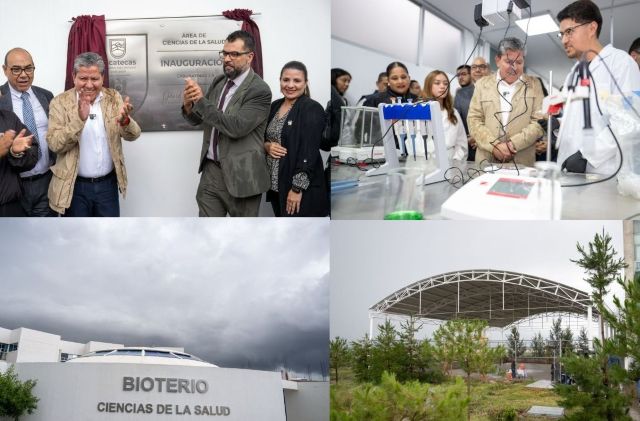 Doce obras y equipos se pusieron en marcha esta tarde inauguracion en la UAZ