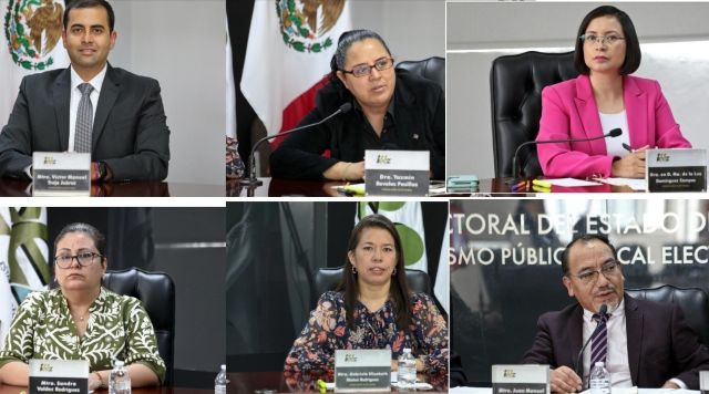 lasy los consejeros del IEEZ