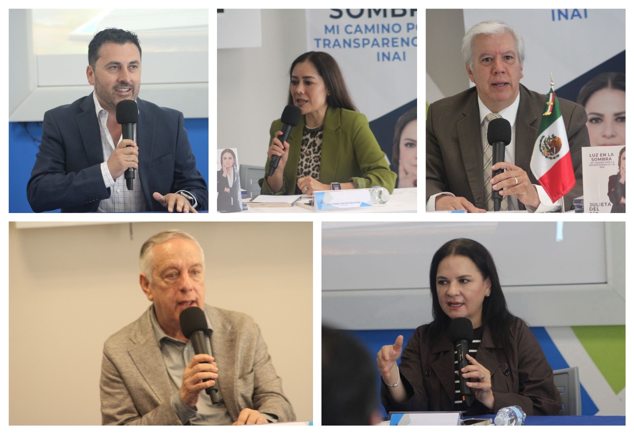 Julieta del Río en la Canacozac con su obra editorial libro de julieta