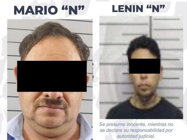 Los dos detenidos los aprehendidos