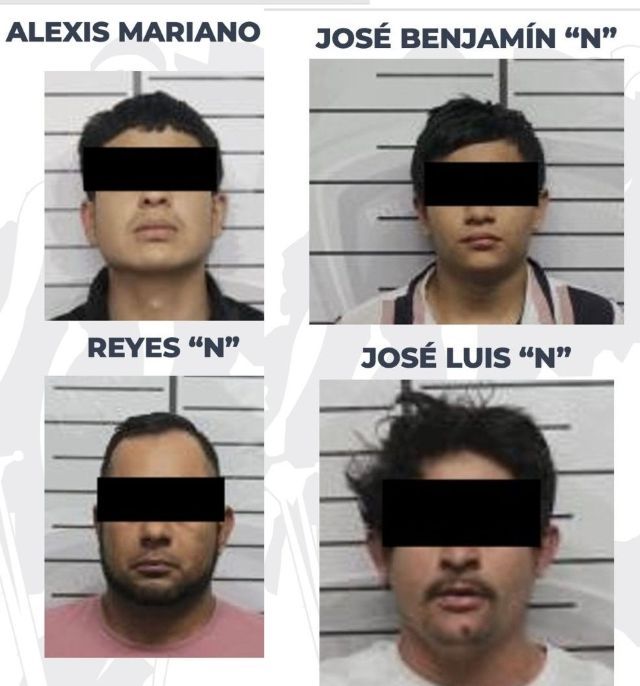 los cuatro sentenciados