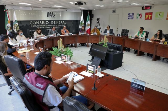 Sesión del IEEZ sesion del IEEZ