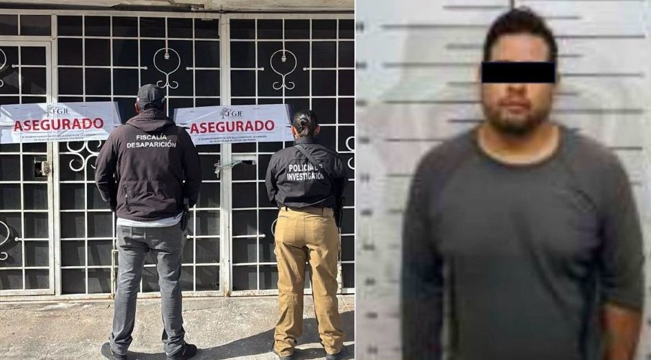 inmueble y detenido