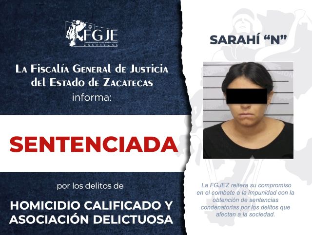 Ficha emitida por la FGJEZ fiscalia general de j