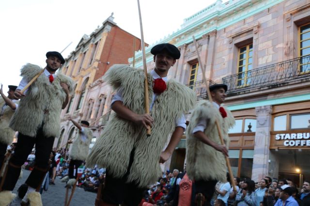 colorido desfile