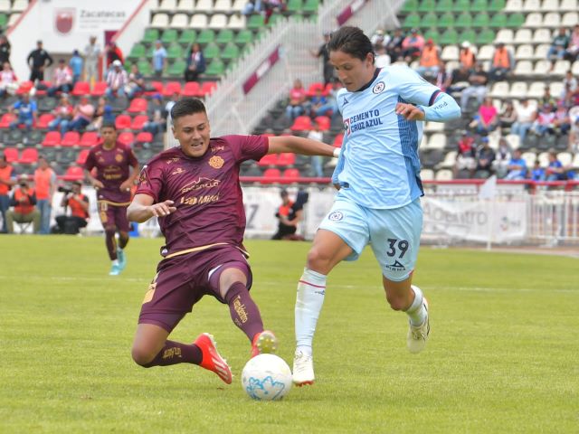 juego cruz azul mineros