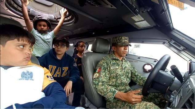 231 11a. Zona Militar se vincula con la UAZ 6
