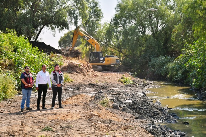 Recorrido del primer edil Pepe Saldívar cnmz