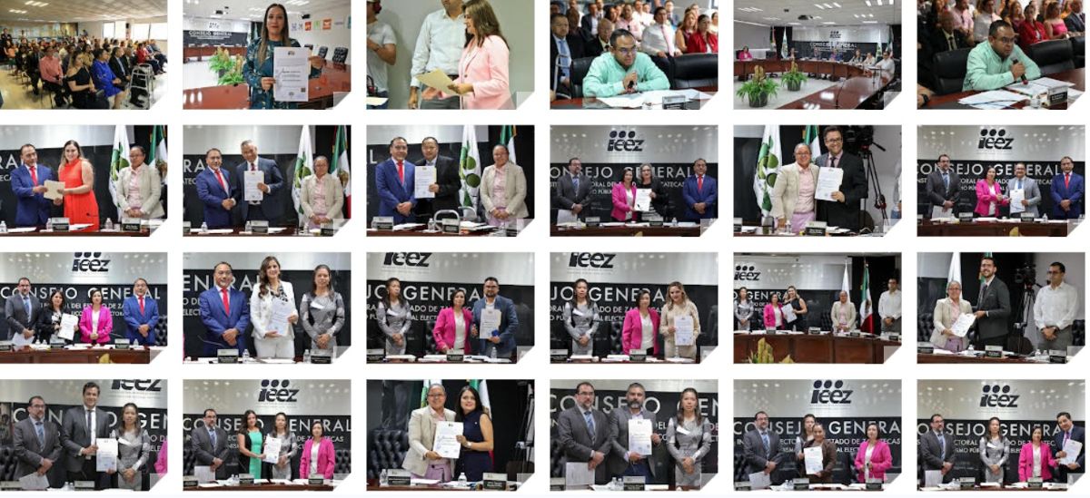 Sesión especial del Instituto Electoral del Estado constancias mayoria
