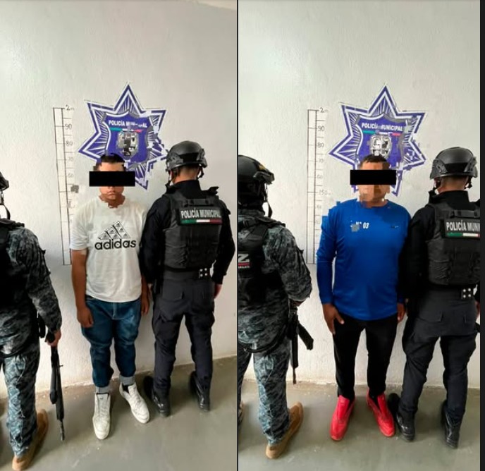 dos capturados
