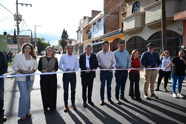 inauguran calle