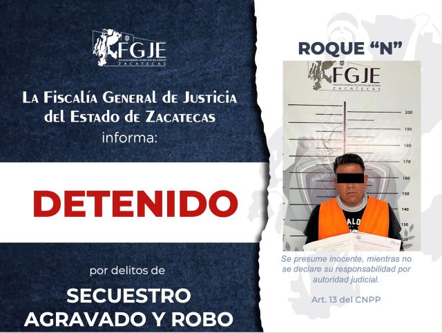 La Fiscalía estatal informó de la ejecución de la orden correspondiente sec y ro