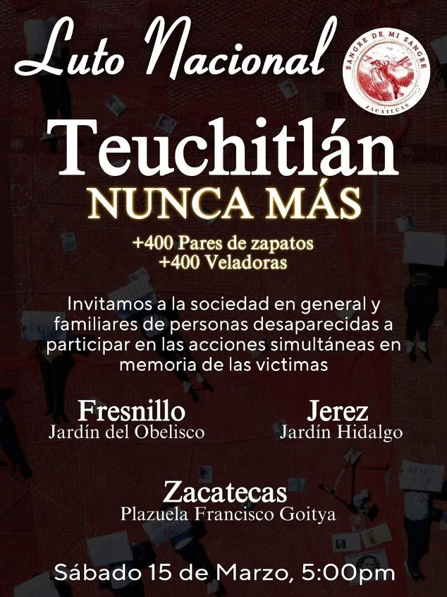 zacatecas se une al luto nacional por victimas en teuchitlan 17419613780