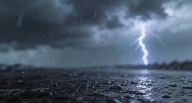 Lluvias fuertes en Zacatecas
