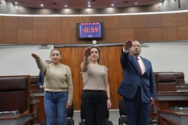 Rindieron protesta ante el Poder Legislativo