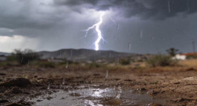 Tormenta sobre Zacatecas