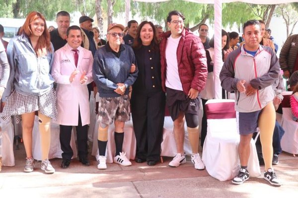 Beneficiarios principalmente de protesis de pierna