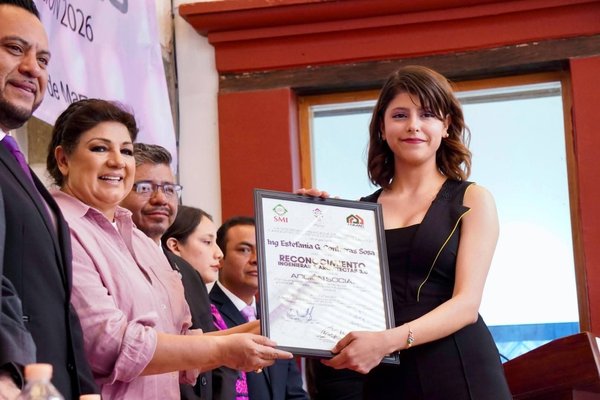 La estudiabte Estefanía Guadalupe Contreras