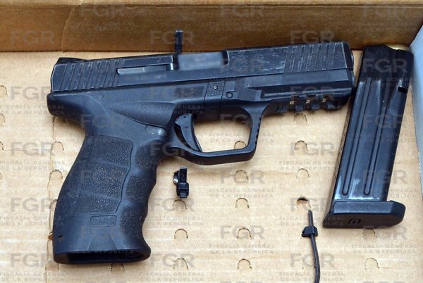 Se trata de armas prohibidas