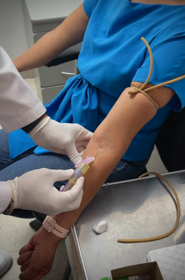 Proceso de donación de sangre en IMSS Zacatecas