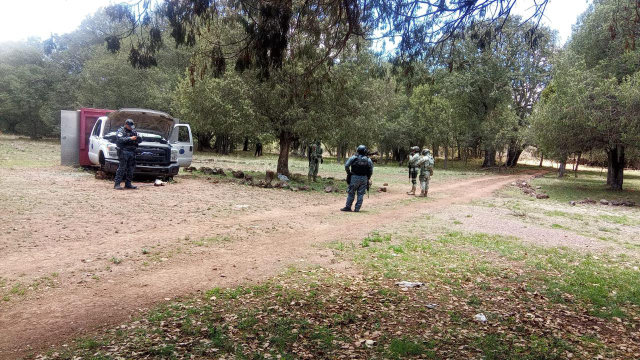 Operativo de búsqueda forense en Tepetongo
