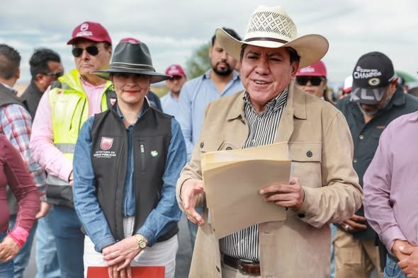 Supervisión de la obra del tramo de Sain Alto