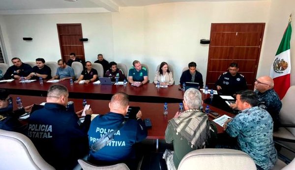 Colaboración de fuerzas de seguridad para la ocasión