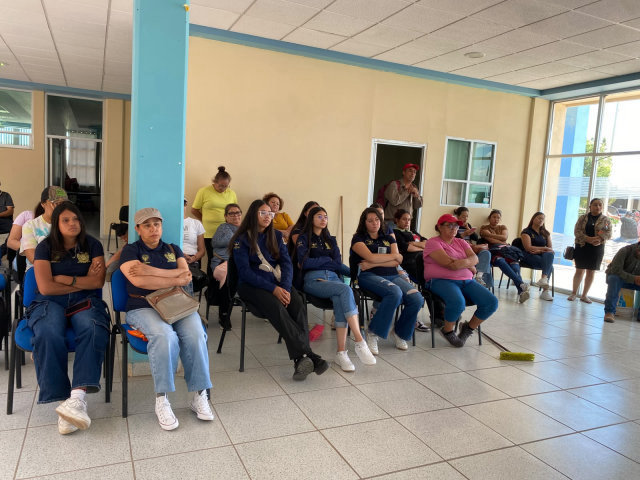 Directora de Psicología y presidenta municipal de Juan Aldama gestionan mejoras al campus.