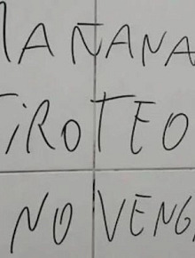 alertas  en escuelas