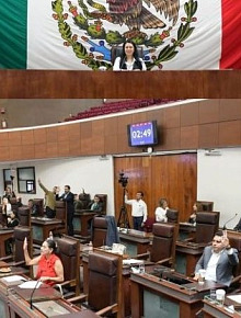 Sesión del pleno del Poder Legislativo