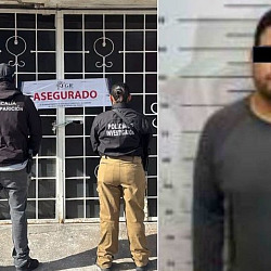 inmueble y detenido