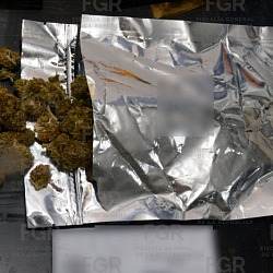 Les aseguraron mariguana