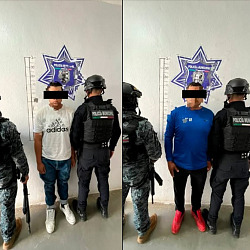 dos capturados