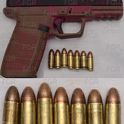 pistola y balas