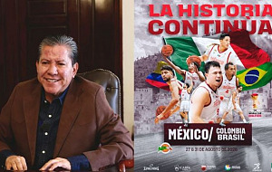 basquet en puerta