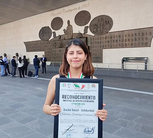 547 2026 Estefanía Contreras recibe reconocimiento nacional al Mérito Estudiantil 2026 en la Cámara de  (8)