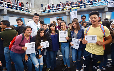 estudiantes de Zac