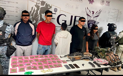 Detenidos durante operativo en el Centro de Zacatecas