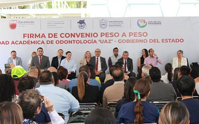 Acto realizado en la Unidad Académica de Odontología de la UAZ