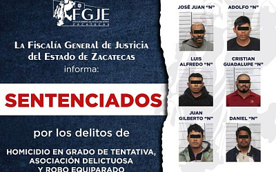 seis sentenciados